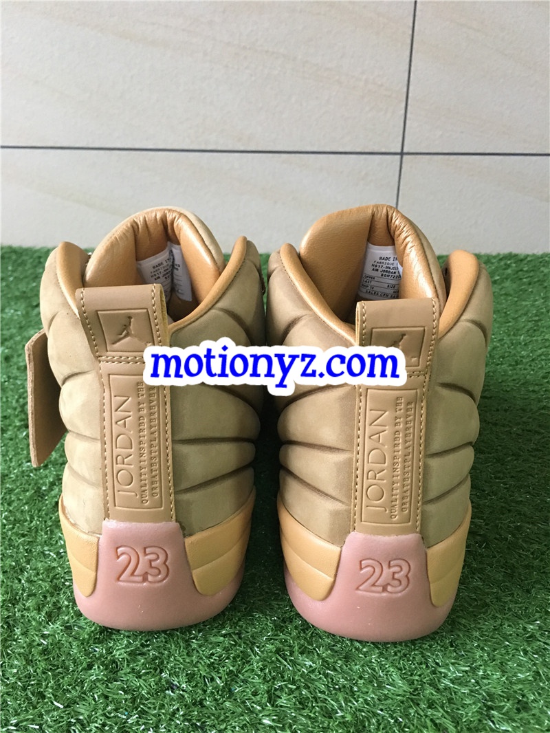 PSNY x Air Jordan 12 Retro Wheat Yellow